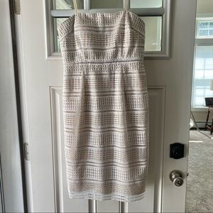 Adrianna Papell strapless dress